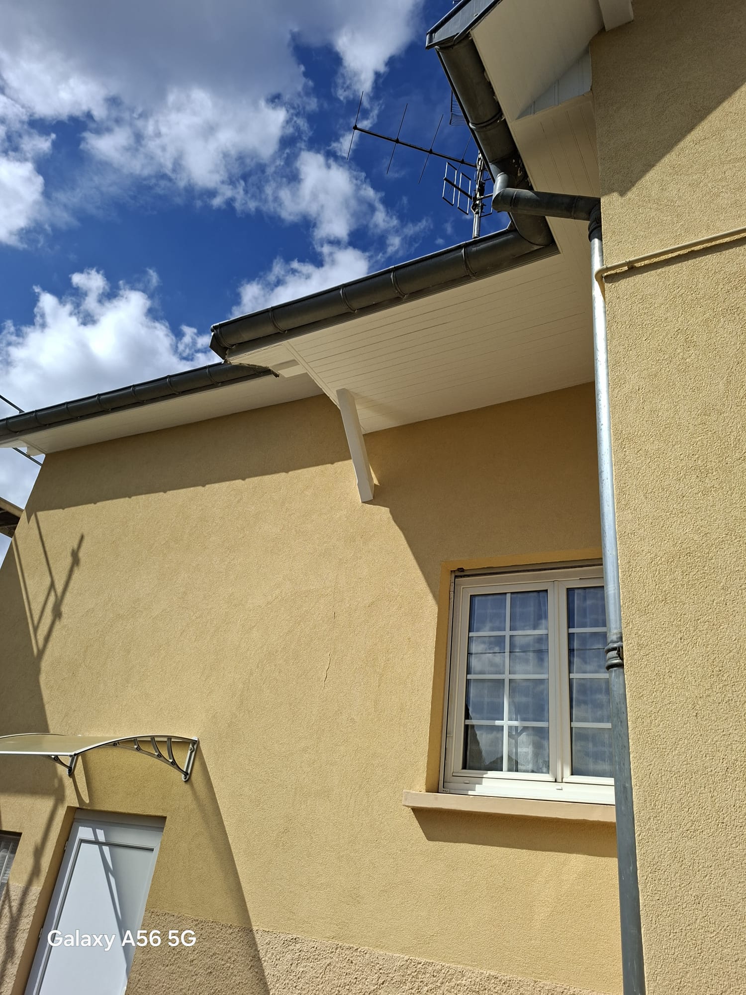 Peinture façade - après